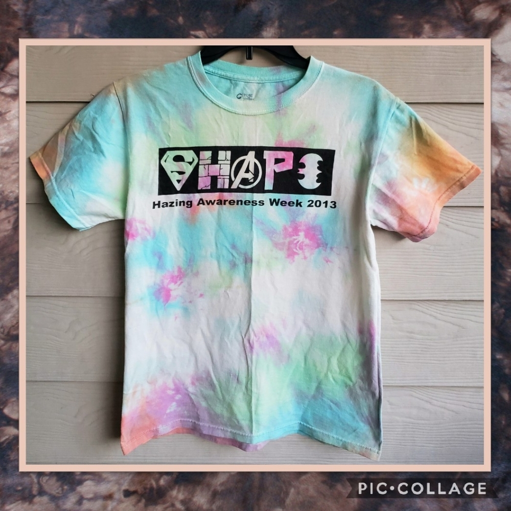 Funky Tie Dye "SHAPE" T-shirt